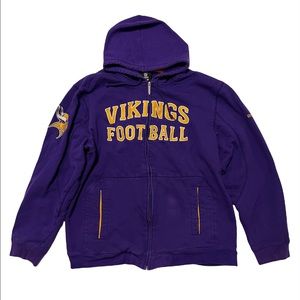 Minnesota Vikings Zip Up Hoodie